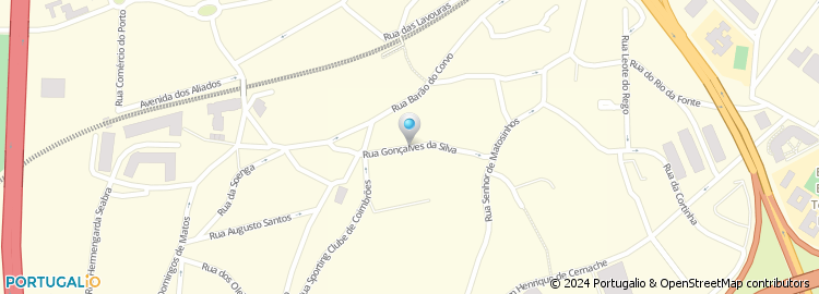 Mapa de Rua Gonçalves da Silva