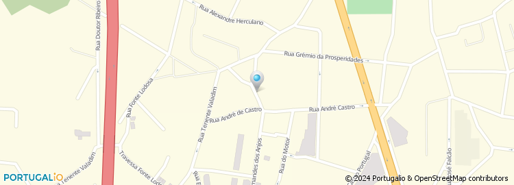 Mapa de Rua João Barros