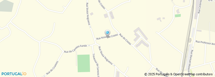 Mapa de Rua Nova do Crasto