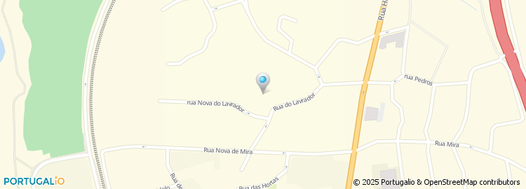 Mapa de Rua Nova do Lavrador