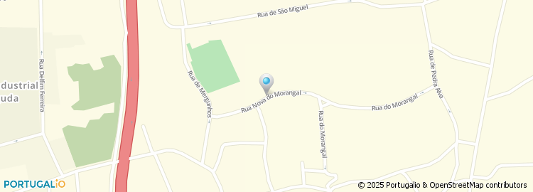Mapa de Rua Nova do Morangal