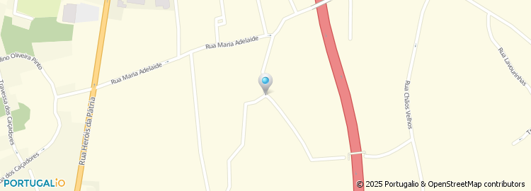 Mapa de Rua Nova do Sobreiro