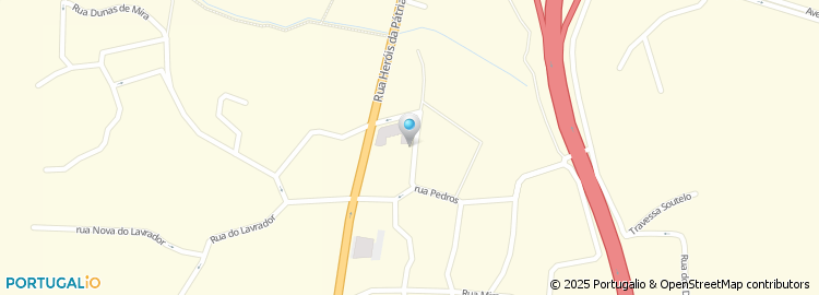 Mapa de Rua Nova dos Loureiros