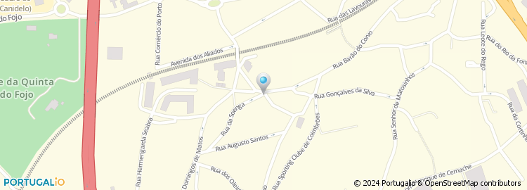 Mapa de Rua Oliveira Mendes