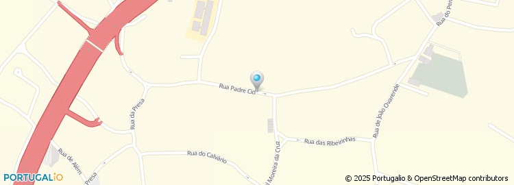 Mapa de Rua Padre Cid