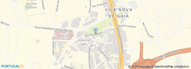 Mapa de Rua Pinto Aguiar