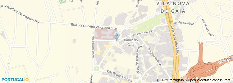 Mapa de Rua Pinto Mourao