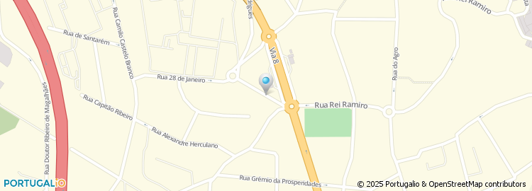 Mapa de Rua Princesa Gaia