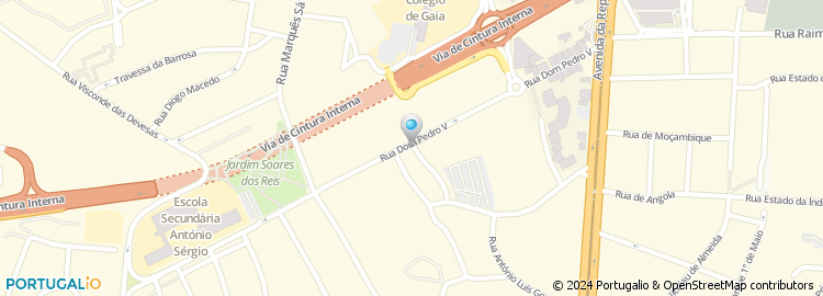 Mapa de Rua Quinta Agueiro