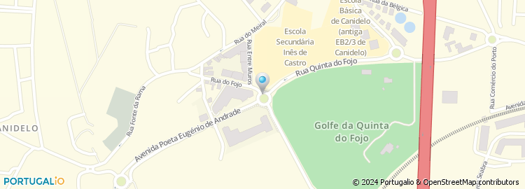 Mapa de Rua Quinta do Fojo