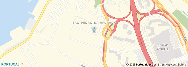 Mapa de Rua Quinta dos Chãs