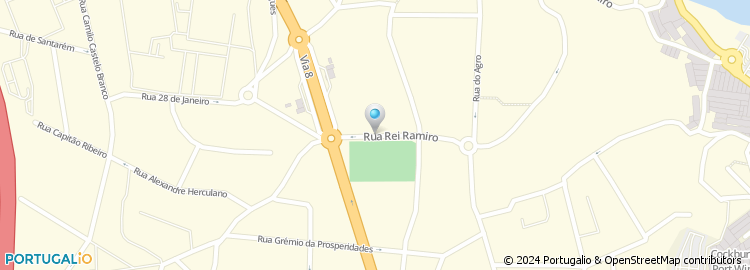 Mapa de Rua Rei Ramiro