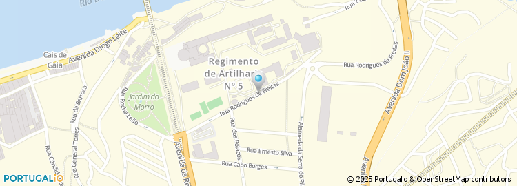 Mapa de Rua Rodrigues de Freitas