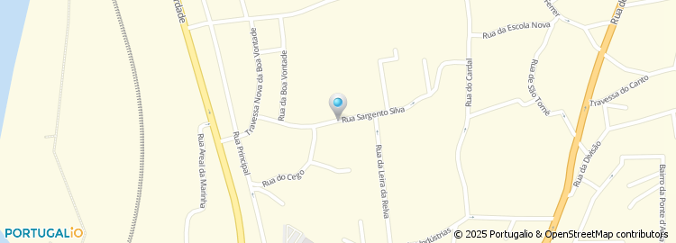 Mapa de Rua Sargento Silva