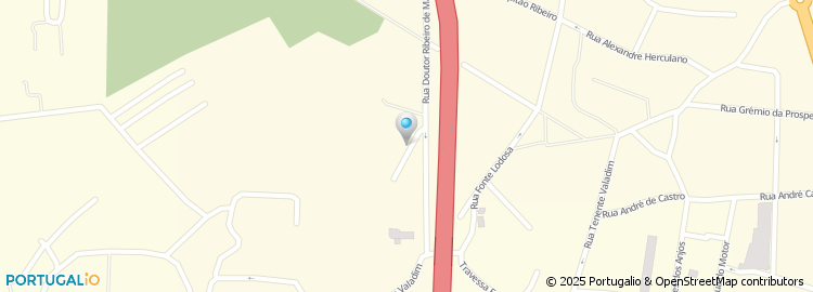 Mapa de Rua Sporting Clube Candalense