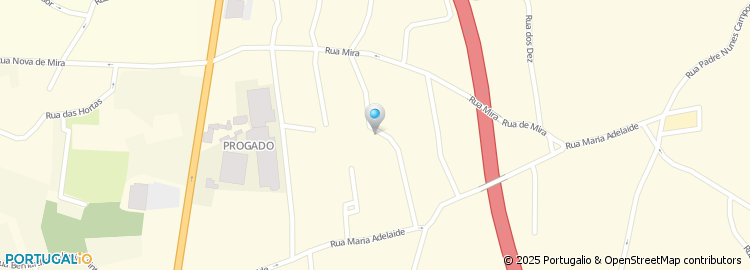 Mapa de Rua Tojeiras