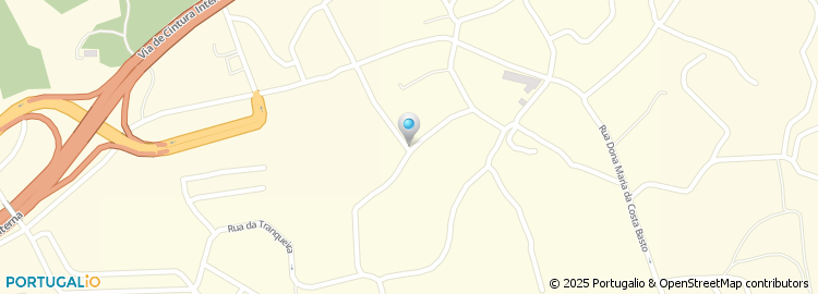 Mapa de Travessa de Carvalhas