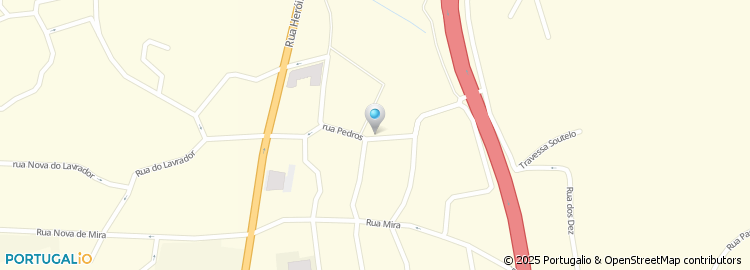Mapa de Travessa dos Pedros