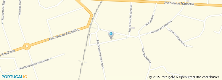 Mapa de Travessa Doutor Ferreira Alves