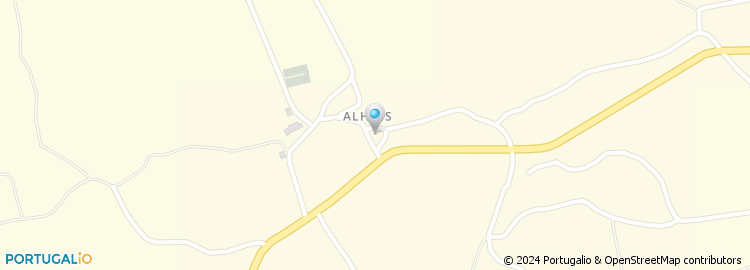 Mapa de Alhais