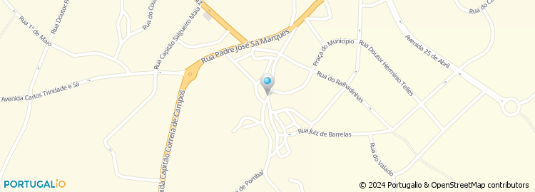 Mapa de Rua Augusto Moreira