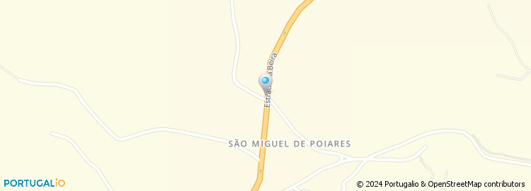 Mapa de São Miguel de Poiares