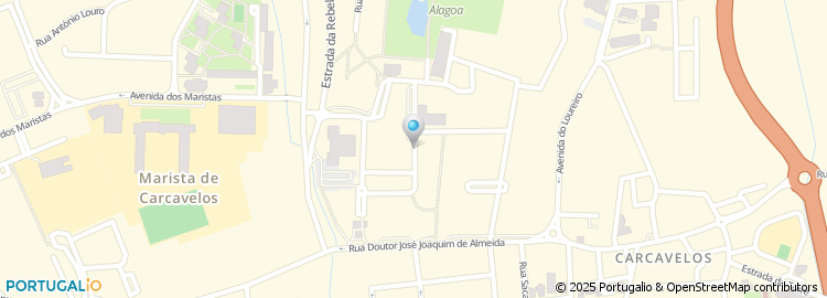 Mapa de Vila Panteão - Empreendimentos Turisticos, Lda
