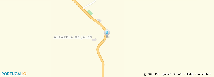 Mapa de Alfarela de Jales