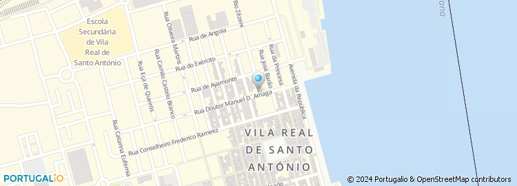 Mapa de Largo António Aleixo