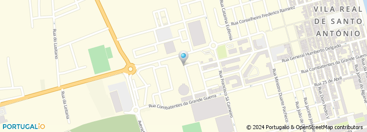 Mapa de Rua Albano Amorim de Lencastre