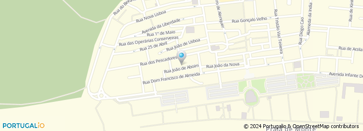 Mapa de Rua António da Rosa Botequilha