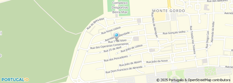 Mapa de Rua do Norte