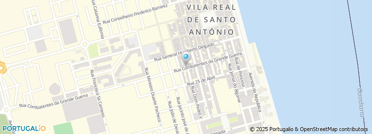 Mapa de Rua Dom Pedro V