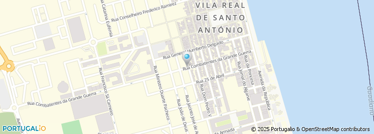 Mapa de Rua Doutor António Passos