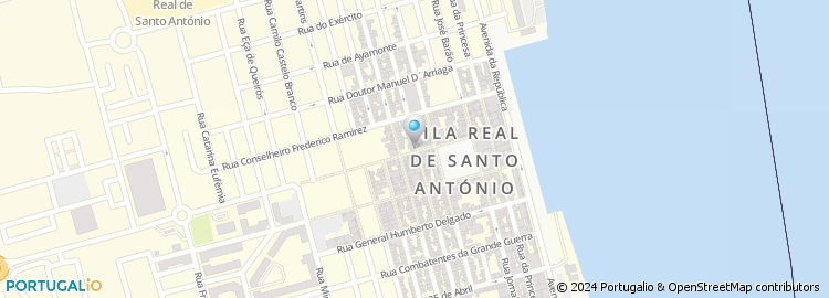 Mapa de Rua Doutor Sousa Martins
