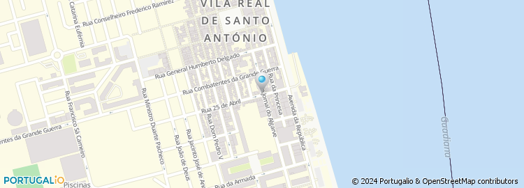 Mapa de Rua Jornal do Algarve