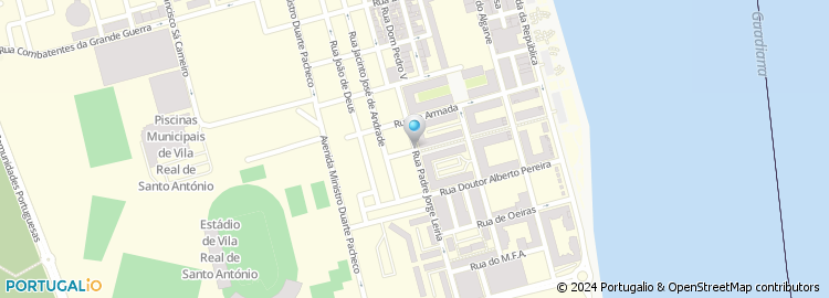 Mapa de Rua Mártires do Tarrafal