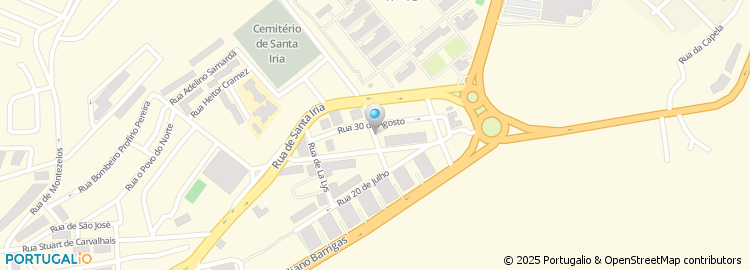 Mapa de Rua 9 de Abril