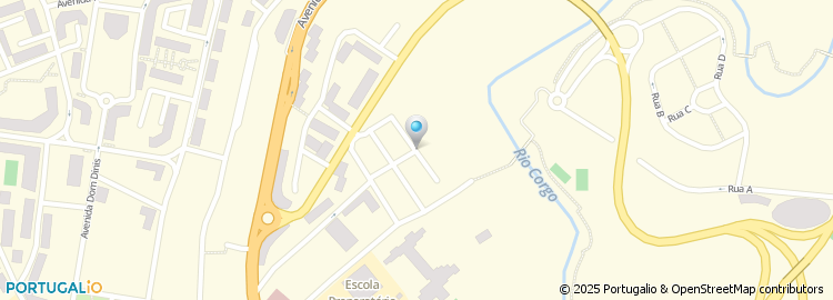 Mapa de Rua Alves Correia