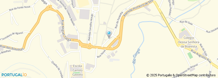 Mapa de Rua da Misericórdia