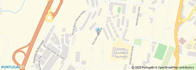 Mapa de Rua Dom Afonso III