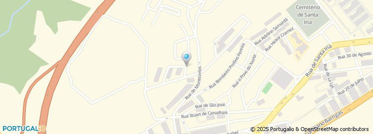 Mapa de Rua Dona Antónia Baptista de Sousa