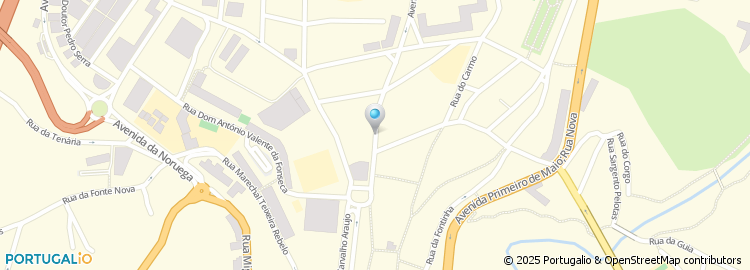 Mapa de Rua Dona Margarida Chaves