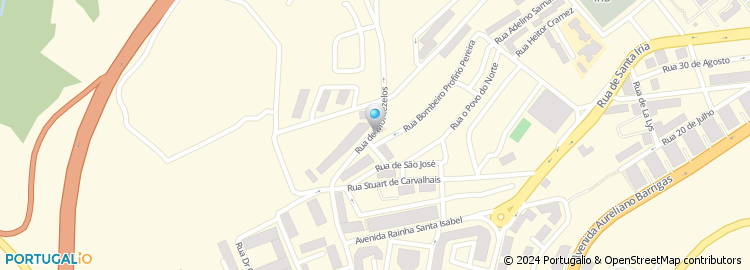 Mapa de Rua Elísio de Melo