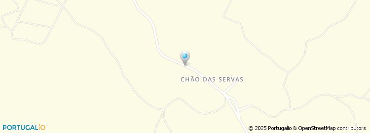 Mapa de Chão das Servas