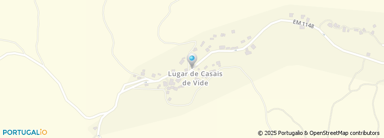 Mapa de Casais de Vide