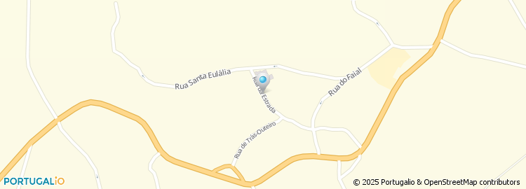 Mapa de Rua da Estrada