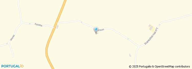 Mapa de Rua de Negreiro