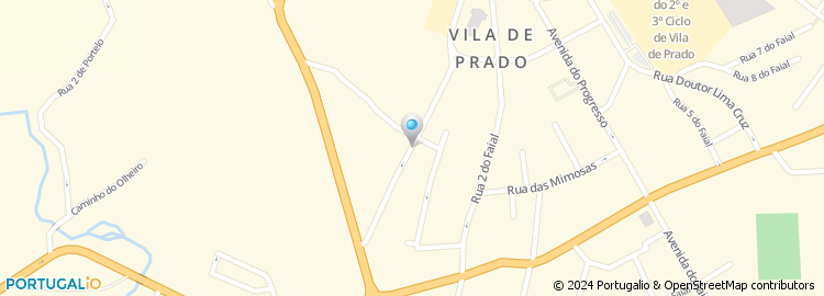 Mapa de Rua Doutor Domingos da Silva Pereira