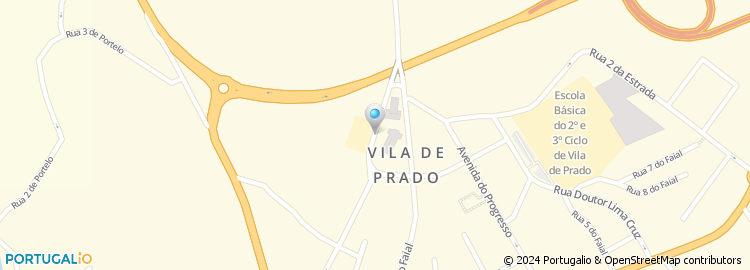 Mapa de Rua Pedro Ferreira Alves ( Enfermeiro )